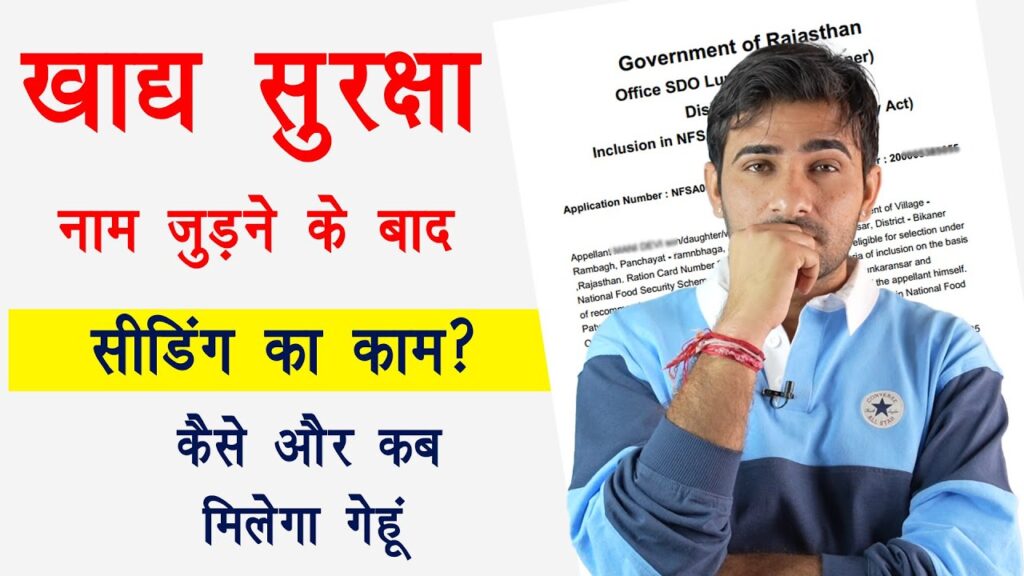 Khadya Suraksha Yojana 2025 Rajasthan